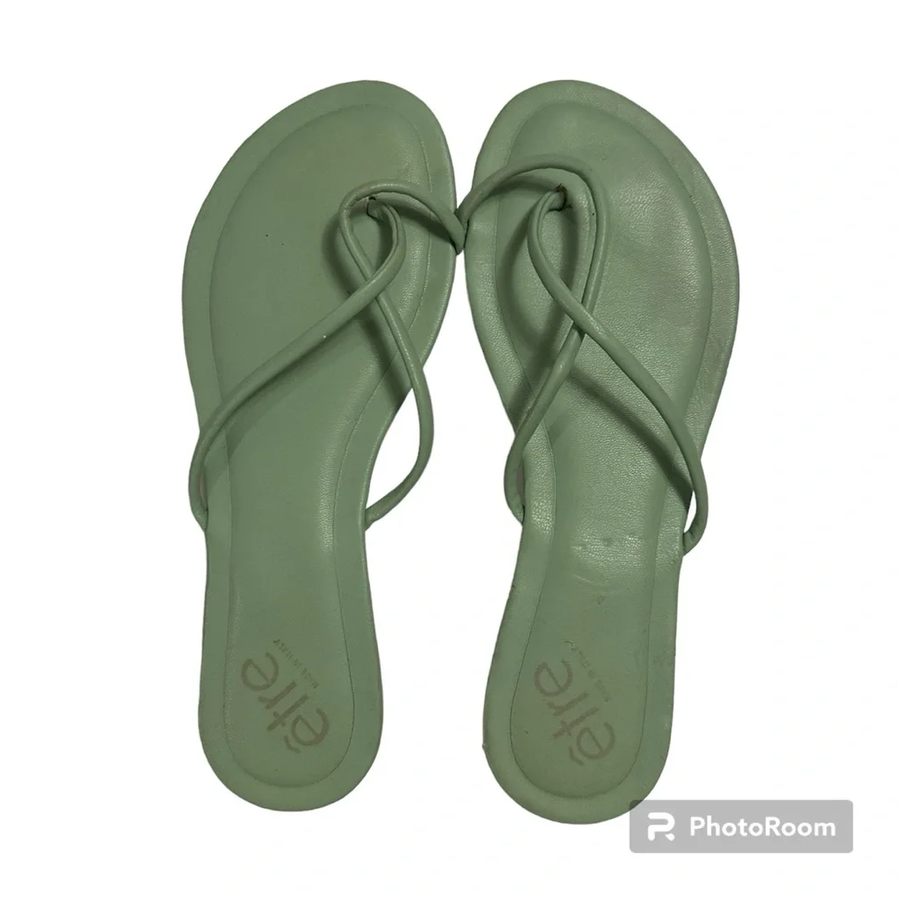 etre green sandals size 6‎ basic